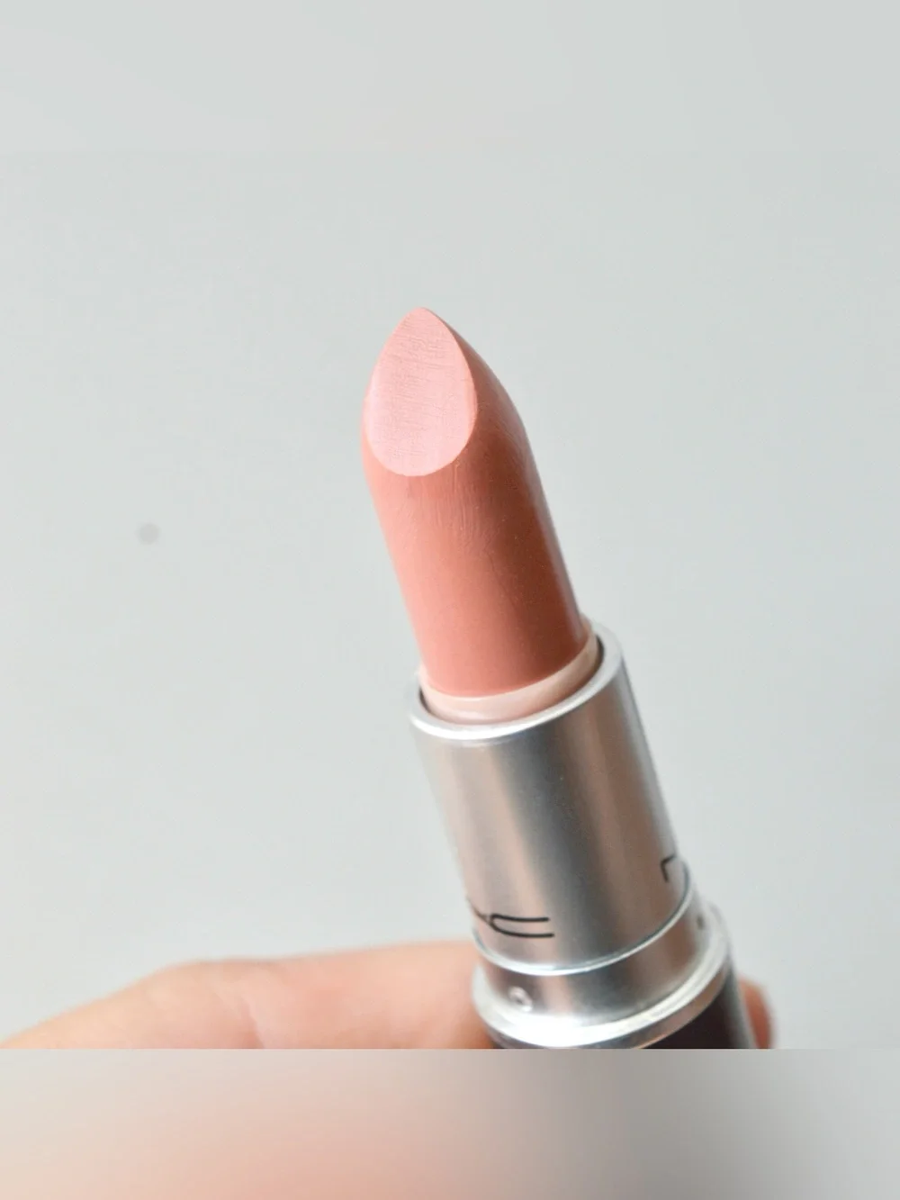 MAC Cosmetics Lipstick *HUE* Discontinued Rare Perfect Pink Nude Like New